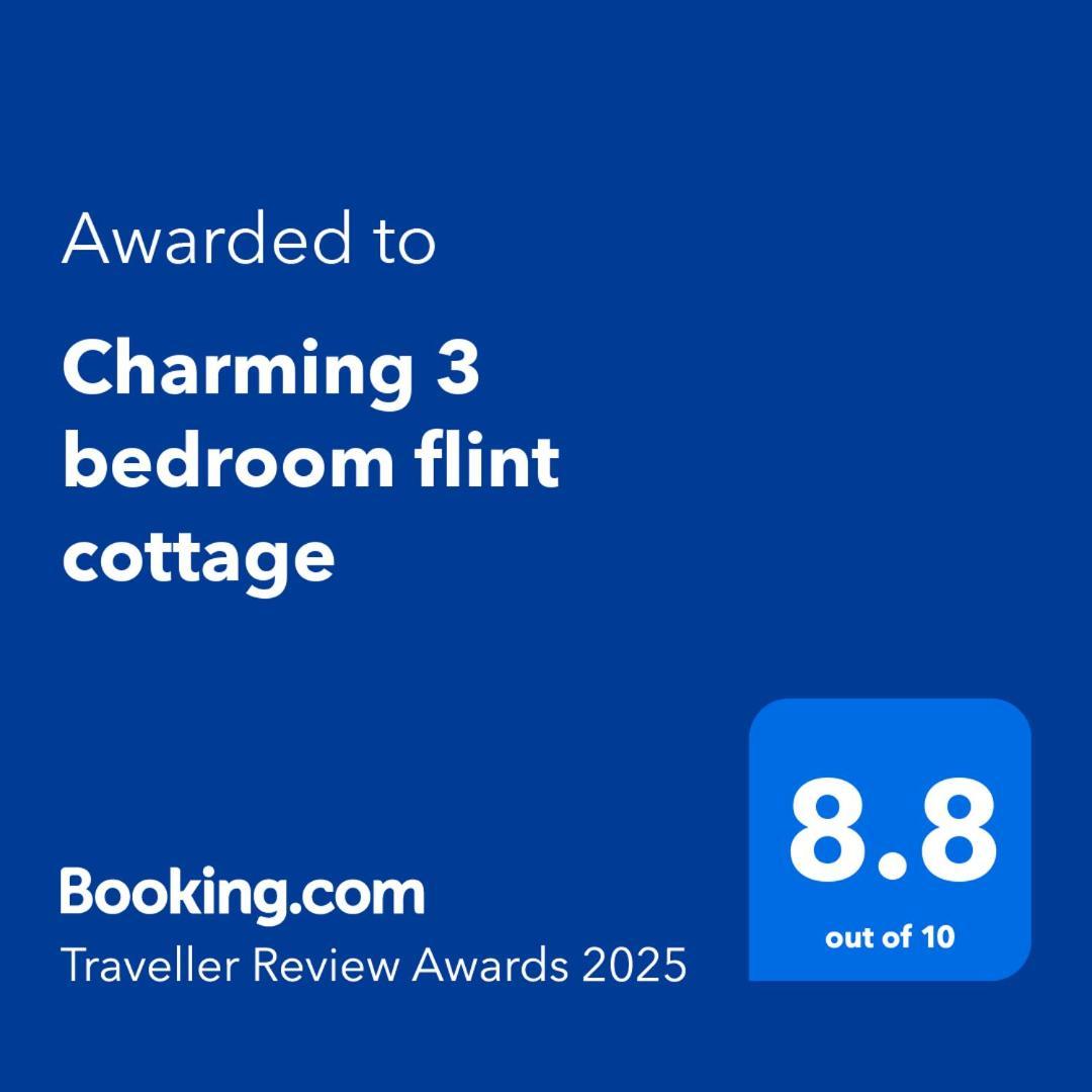 Charming 3 Bedroom Flint Cottage Lakenheath Dış mekan fotoğraf
